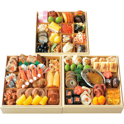 和風　三段（３～４人用）