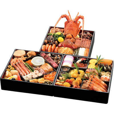 和・洋・中華風　三段（４～５人用）