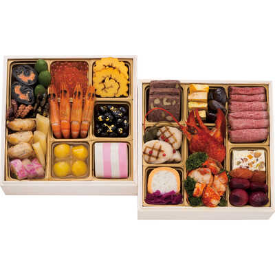 和・洋風　二段（３～４人用）