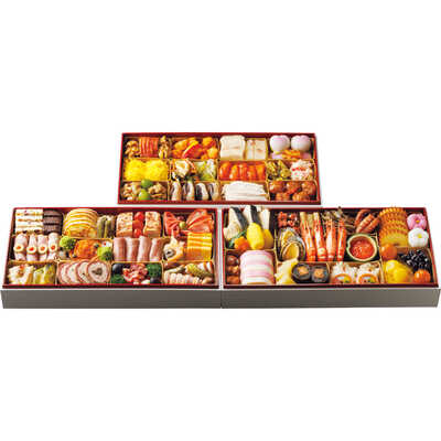 和・洋・中華風　三段（４人用）