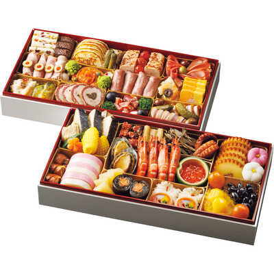 和・洋風　二段（３～４人用）