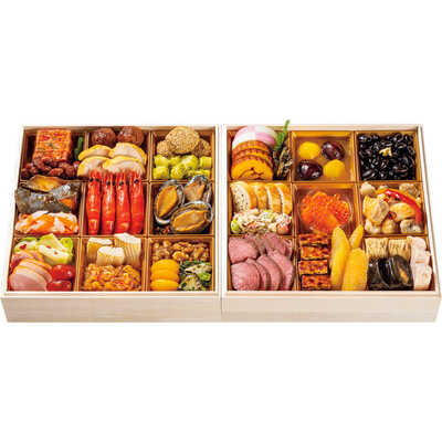 和・洋・中華風　二段（３～４人用）