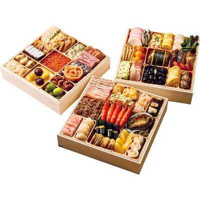 和・洋風　三段（５人用）