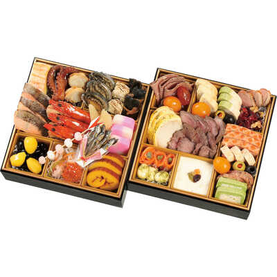 和・洋風　二段（３人用）