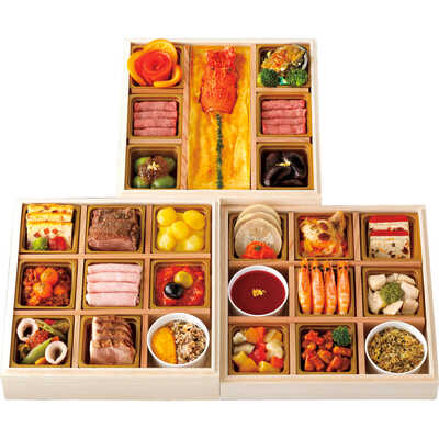 洋風　三段（５人用）