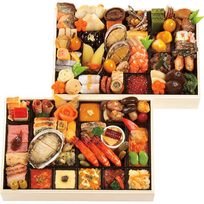 和・洋風　二段（３～４人用）