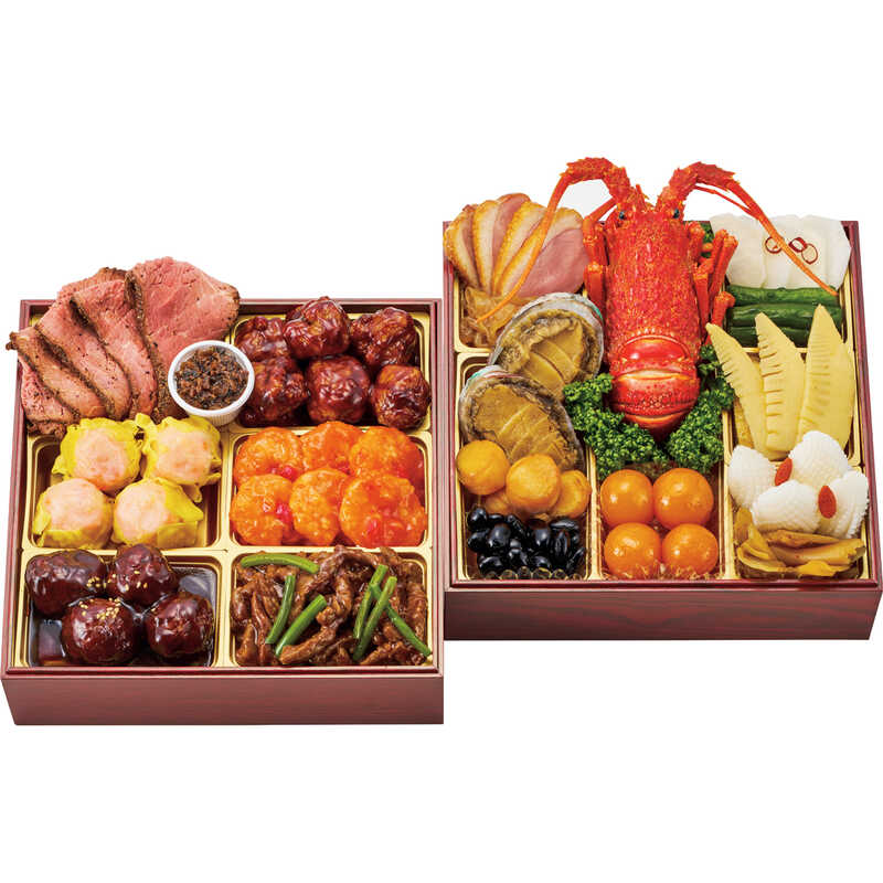 【おせち料理】四陸 中華風 二段(3~4人用) 【おせち料理】四陸 中華風 二段(3~4人用)