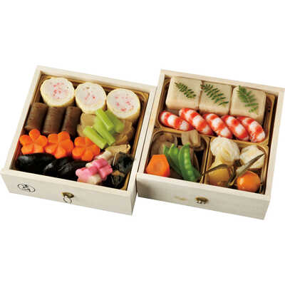 鯉之助さんの煮物重　和風　二段（２人用）