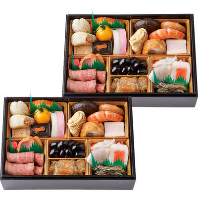 和風　一段　頌春二客組　（２人用）