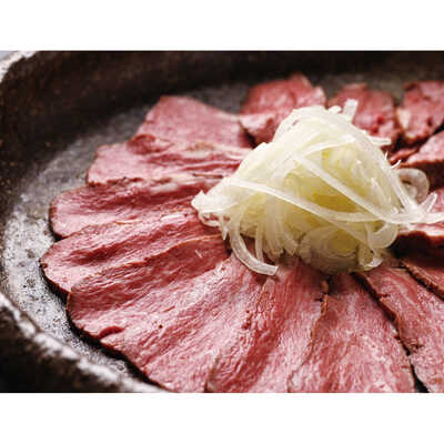 道内産和牛ヒレ肉ローストビーフ