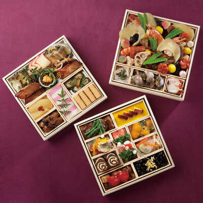 日本料理をとわ特製　おせち三段重（３～４人用）