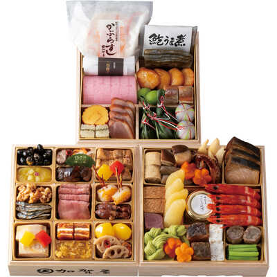 加賀屋和風三段重きらめき（４人用）