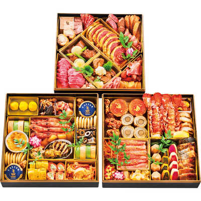 フレンチおせち三段重（４～６人用）