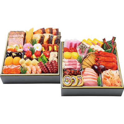 和・洋風　二段（３人用）