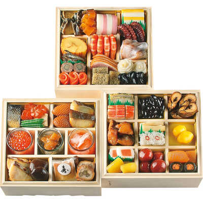 和風　三段（４人用）