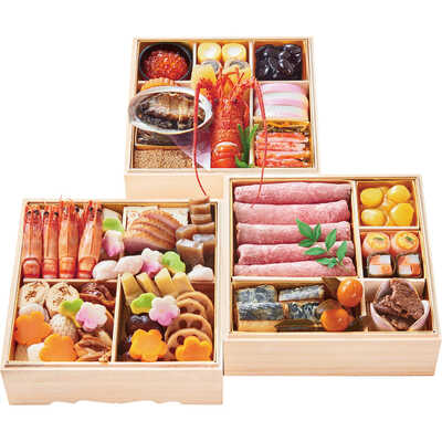 和風　三段（４人用）