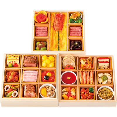 洋風　三段（５人用）