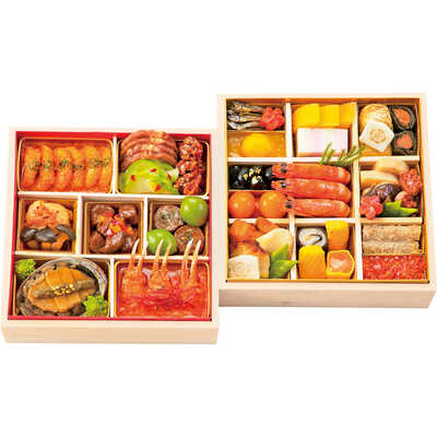 和・中華風　二段（２人用）