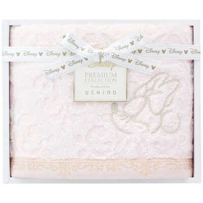 フェイスタオル　ピンク