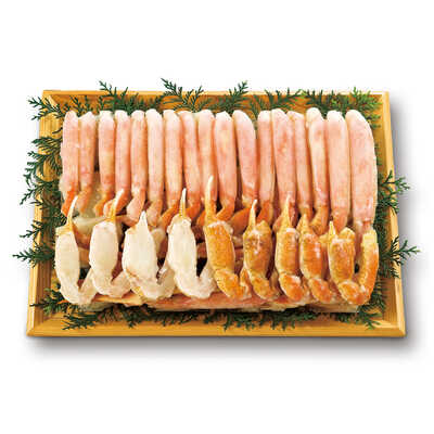 ボイルずわいがにカット