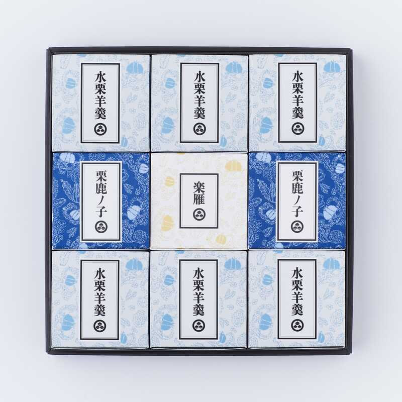 市場 米屋 和楽の里ミニ羊羹 10本 58g メール便 くり 栗