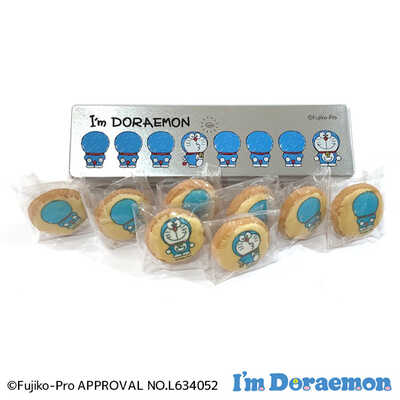 I’m Doraemon ロング缶クッキー 8入