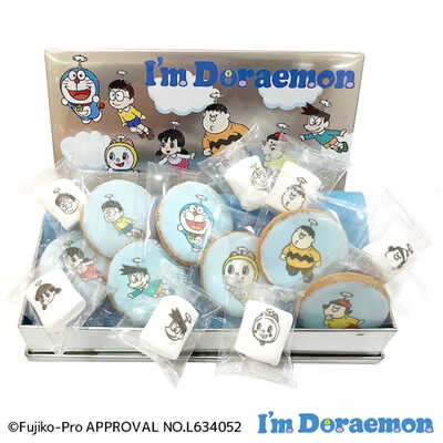 I'm Doraemon プリントクッキー＆マシュマロ