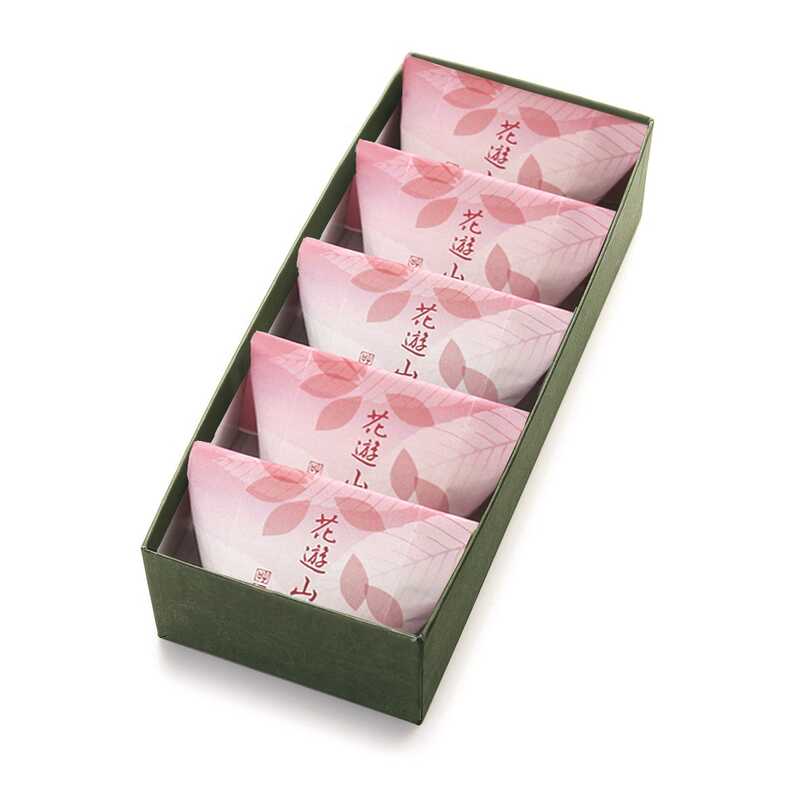 叶匠壽庵 花遊山5個入りのサムネイル