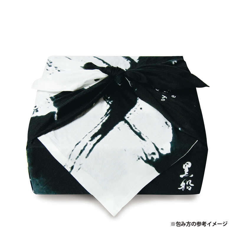 風呂敷包み】黒船詰合せ（カステラ1本、ザリッチアンドミルク
