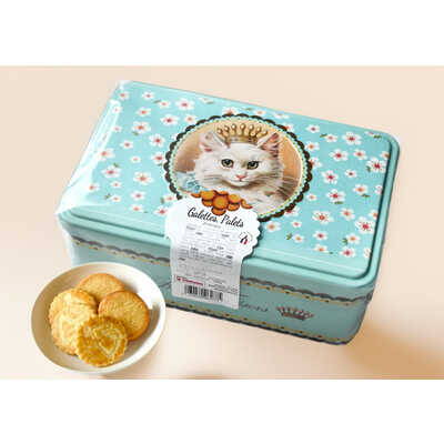 ラトリニテーヌ『バタービスケット缶』ロイヤルキャッツ