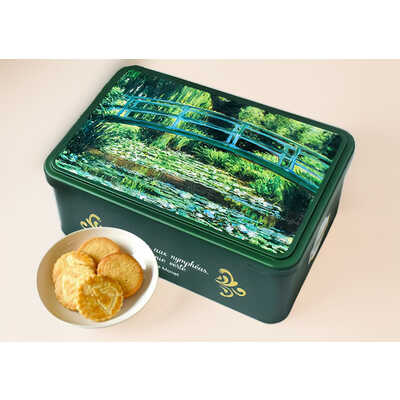 ラトリニテーヌ『バタービスケット缶』モネ