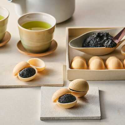 玉乃子あわせ　黒胡麻餡　５個入