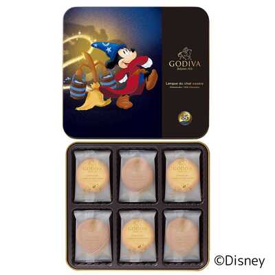 ゴディバ『ファンタジア』コレクション　チーズケーキラングドシャクッキー　アソートメント　１８枚入