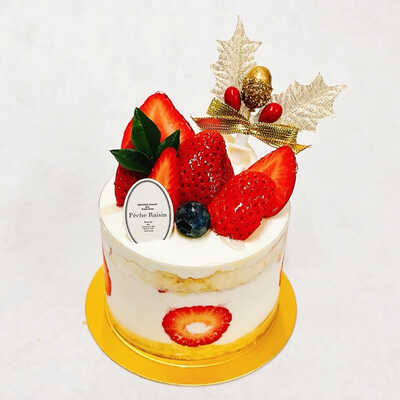 【大丸神戸店２４日店頭受取】クリスマスベリーデコ３号