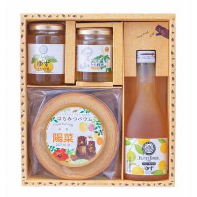 山田養蜂場　はちみつバウム＆蜂蜜・ドリンク