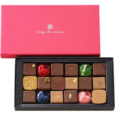 【バレンタイン】ボンボンショコラ　１８個入