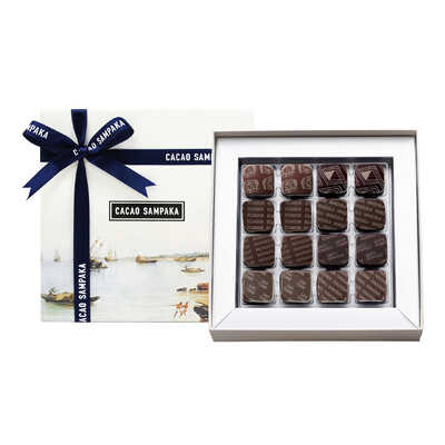 【バレンタイン】世界のカカオ　セレクション１６個入（８種・各２個）