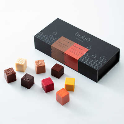 【バレンタイン】キューブボンボン　カタランナッツ＆フルーツ（８種）