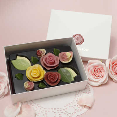 【バレンタイン】レトル・チューリップ（ブランドお手提げつき）