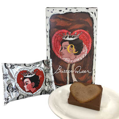 【バレンタイン】バターの女王ラングドシャチョコ４個入