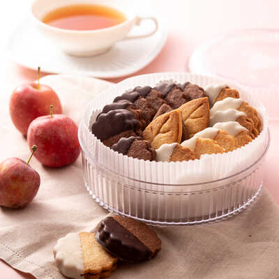 【バレンタイン】ココナッツ＆ショコラサブレ