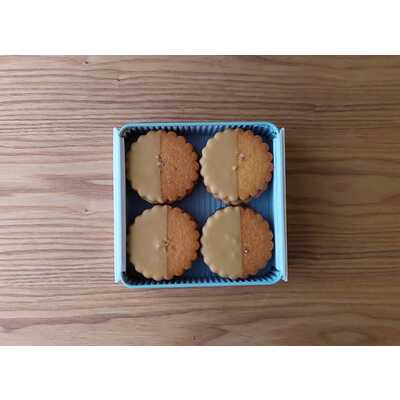 【バレンタイン】塩サブレとキャラメルショコラ　