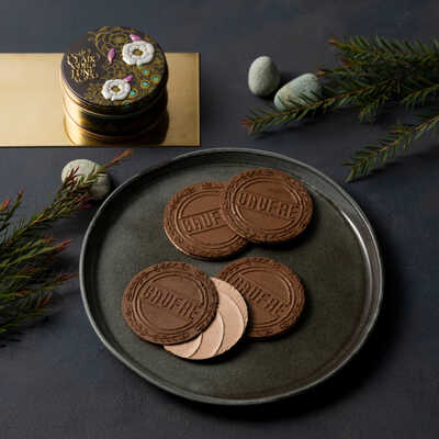 【バレンタイン】ゴーフルショコラ　オペラ（３缶セット）