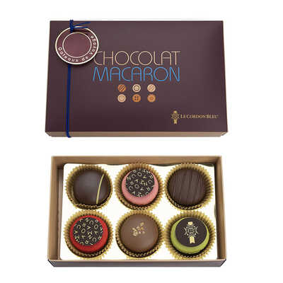 【バレンタイン】ショコラマカロン６