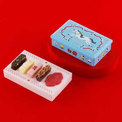 【バレンタイン】一角獣と花かんむり