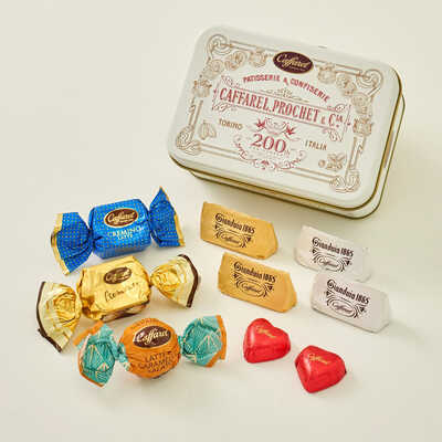 【バレンタイン】２００周年スクエア缶