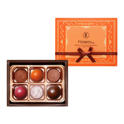 【バレンタイン】フォンドール６個入り（箱）×２