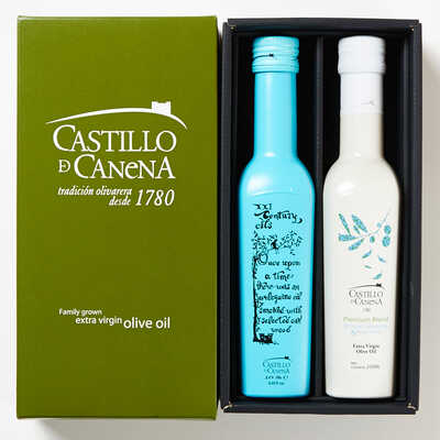 カスティージョ・デ・カネナＥＸＶオリーブオイル冷燻アルベキーナ種＆プレミアムブレンド２５０ｍｌ×２本ギフトセット｜大丸松坂屋オンラインストア【公式通販】