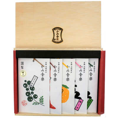 薬味５種詰合せ（木箱）
