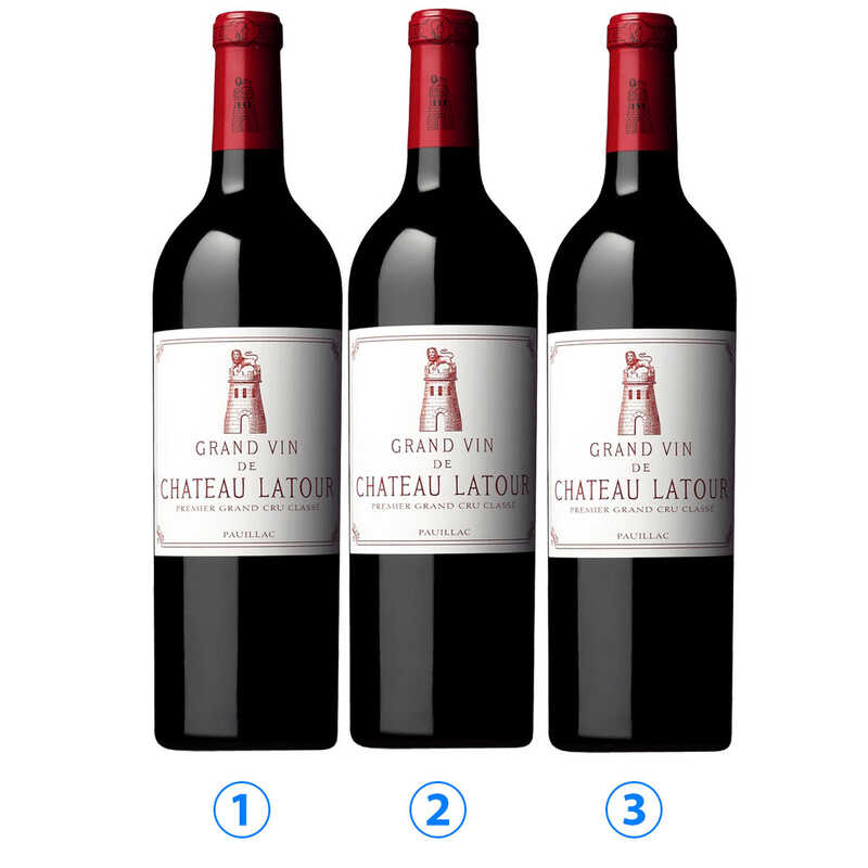 "シャトー・ラトゥール ヴィンテージ飲み比べ3本セット"